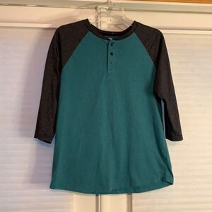 Boys XL Mens Small Tony Hawk Hawke‎ Teal Blue Grey Top Shirt